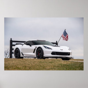 Poster Corvette C7 Z06