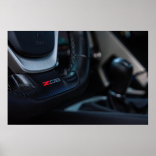 Poster Corvette C7 Z06