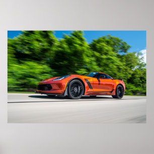 Poster Corvette C7 Z06