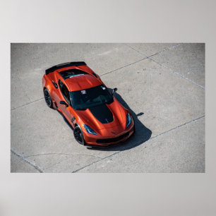 Poster Corvette C7 Z06