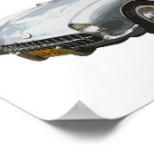 Poster Corvette convertible 1959 (Coin)