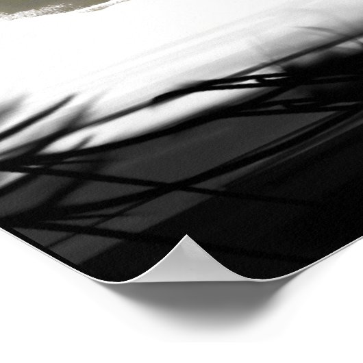 Poster Corvette en toile (Coin)