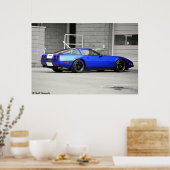 Poster Corvette Grand Sport 1996 (Cuisine)