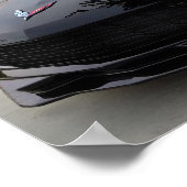 POSTER CORVETTE ZO6 2017 (Coin)