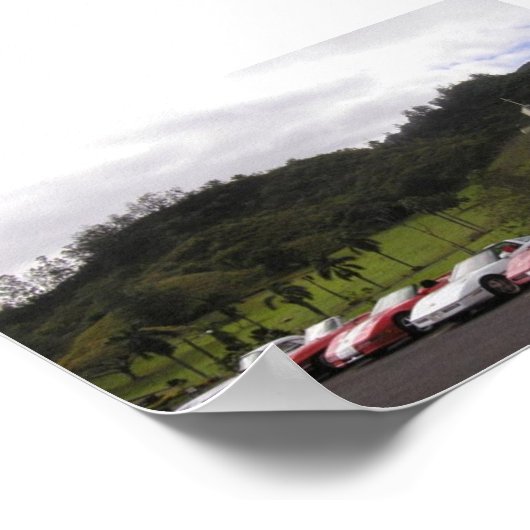 Poster Corvettes d'Hawaï (Coin)