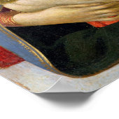 Poster Cosimo Rosselli Madonna et l'enfant (Coin)