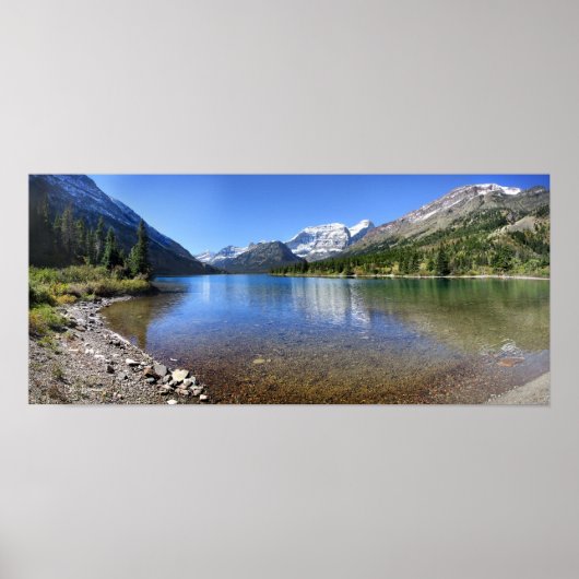 Poster Cosley Lake Outlet - Parc national des Glaciers (Devant)
