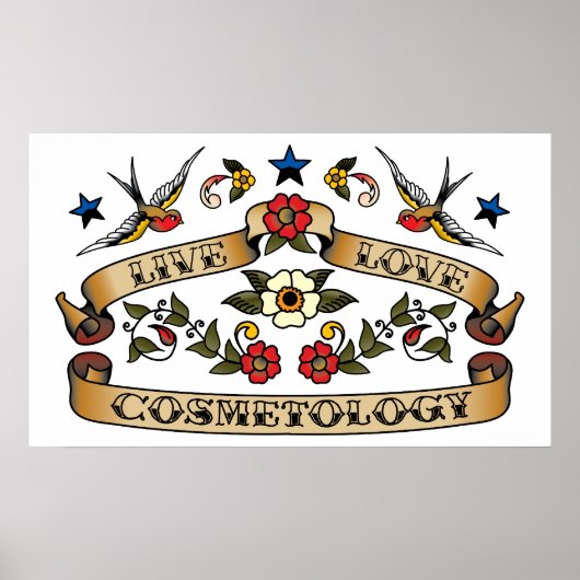 Poster Cosmétologie de l'amour vivant (Devant)