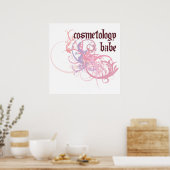 Poster Cosmetology Babe (Cuisine)