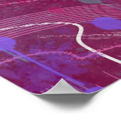 Poster Cosmic Berry Picking: Abstract Art (Coin)