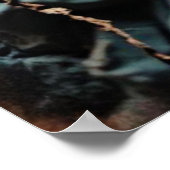 Poster Cosmic Cat Disco Dream (Coin)