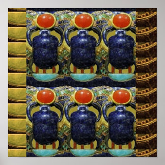 Poster COSMIC Energy and Spirit Connection Art EGYPTIEN