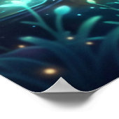 Poster Cosmic Frog Luminous Lotus (Coin)