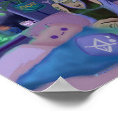 Poster Cosmic Girl Print - par Nephele (Coin)