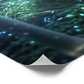 Poster Cosmic Panda Starlit Grove (Coin)