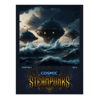 Poster Cosmic Steampunks Chapitre 3, No 6