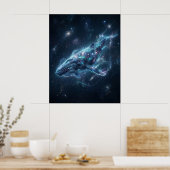 Poster Cosmic Whale Star Ocean (Cuisine)