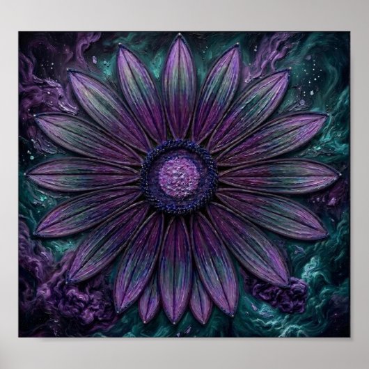 Poster CosmicDaisy  (Devant)