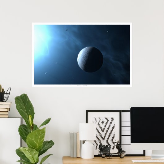 Poster Cosmogonie (Bureau à domicile)