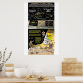 Poster Cosmologie de la naissance du Christ -2 (Cuisine)