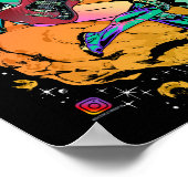 Poster Cosmonaute Baxter 8''x 12'' (Coin)