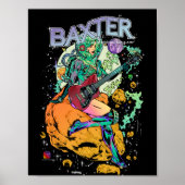 Poster Cosmonaute Baxter 8''x 12'' (Devant)