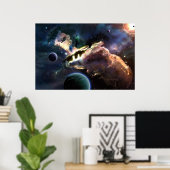 Poster Cosmos (Bureau à domicile)