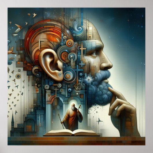 Poster Cosmos Whispering (Devant)