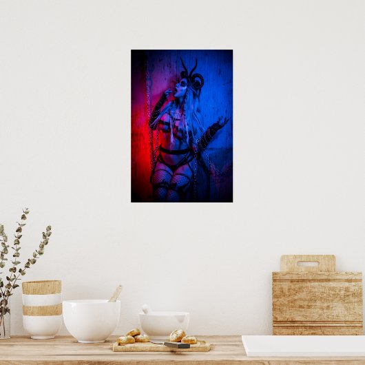 Poster Cosplay Succubus2 (Cuisine)