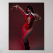 Poster Cosplay Vampirella (Devant)