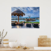 Poster Costa Maya, Mexique (Cuisine)