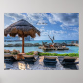 Poster Costa Maya, Mexique (Devant)