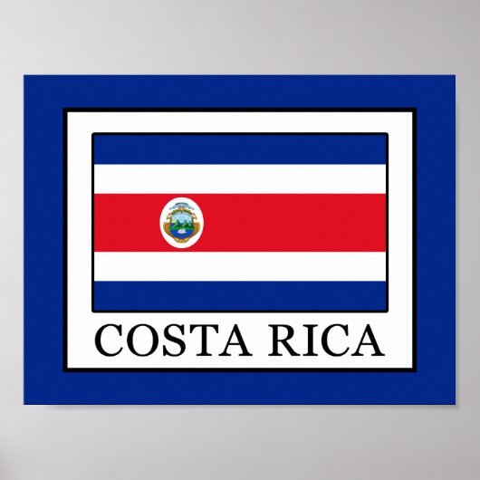 Poster Costa Rica (Devant)