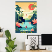 POSTER COSTA RICA #1 (Bureau à domicile)