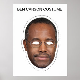 Poster Costume Ben Carson