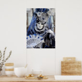 Poster Costume bleu (Cuisine)