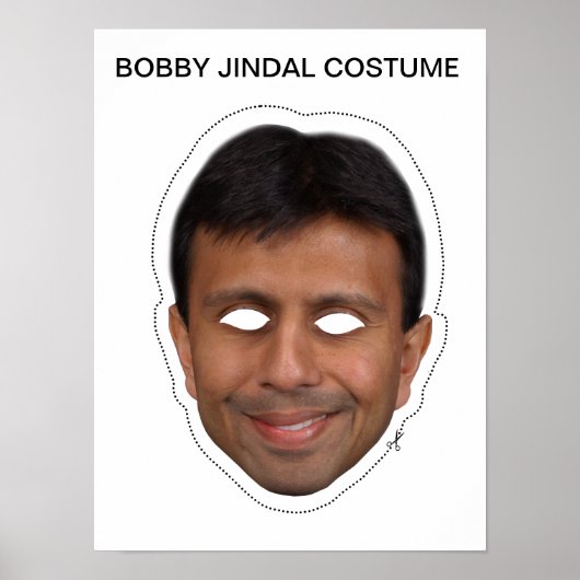Poster Costume Bobby Jindal (Devant)