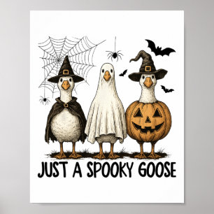 Poster Costume Citrouille de sorcière éffrayante Goose Ha