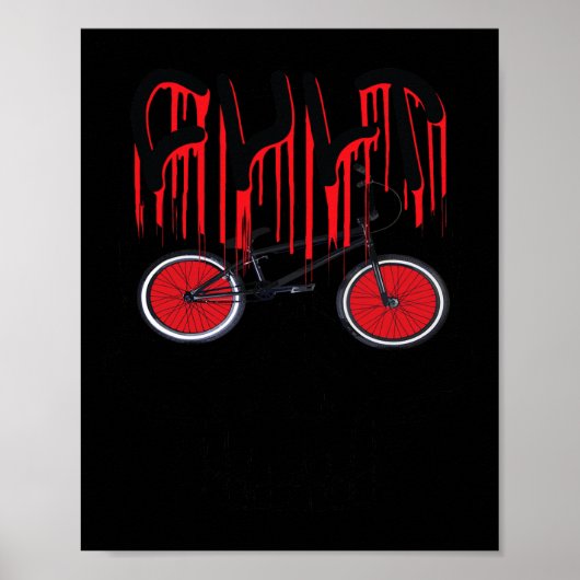 Poster Costume culte bmx Halloween (Devant)