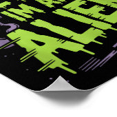 Poster Costume d'alien (Coin)