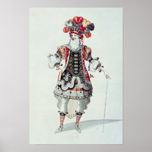 Poster Costume de ballet (Devant)