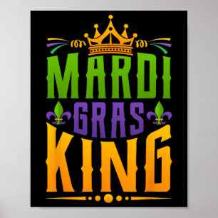 Poster Costume de Carnaval pour Hommes Cadeau Mardi Gras 