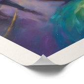 Poster Costume de coiffure de femme Mardi Gras (Coin)