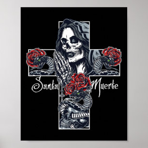 Poster Costume de croix père Noël Muerte Halloween corres