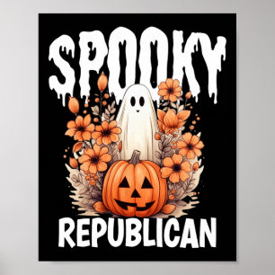 Poster Costume de famille de Halloween républicain assort