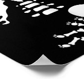 Poster Costume de Grossesse de Radiographie de Squelette (Coin)