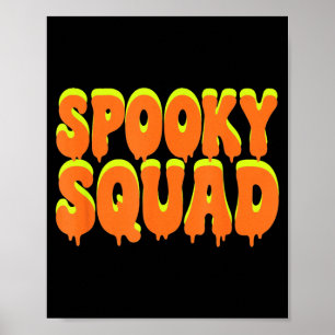 Poster Costume de Halloween assorti pour famille de l'équ
