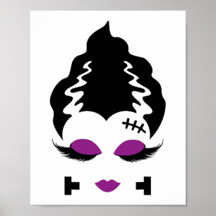Poster Costume de la mariée du monstre de Frankenstein Ha