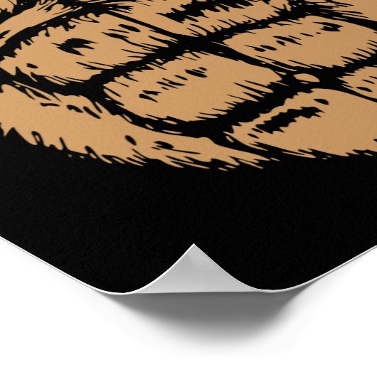 Poster Costume de poitrine de singe de Gorilla do-it-your (Coin)