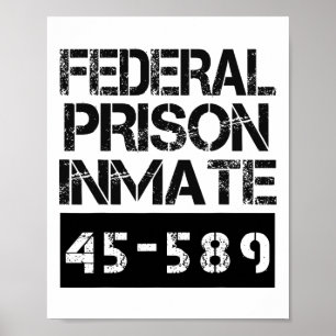 Poster Costume de prisonnier de la prison fédérale d'Hall